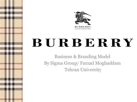 burberry industry|what is burberry known for.